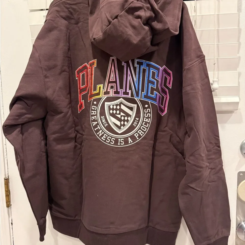 PAPER PLANES COLLEGIATE‎ SPECTRUM HALF ZIP HOODIE